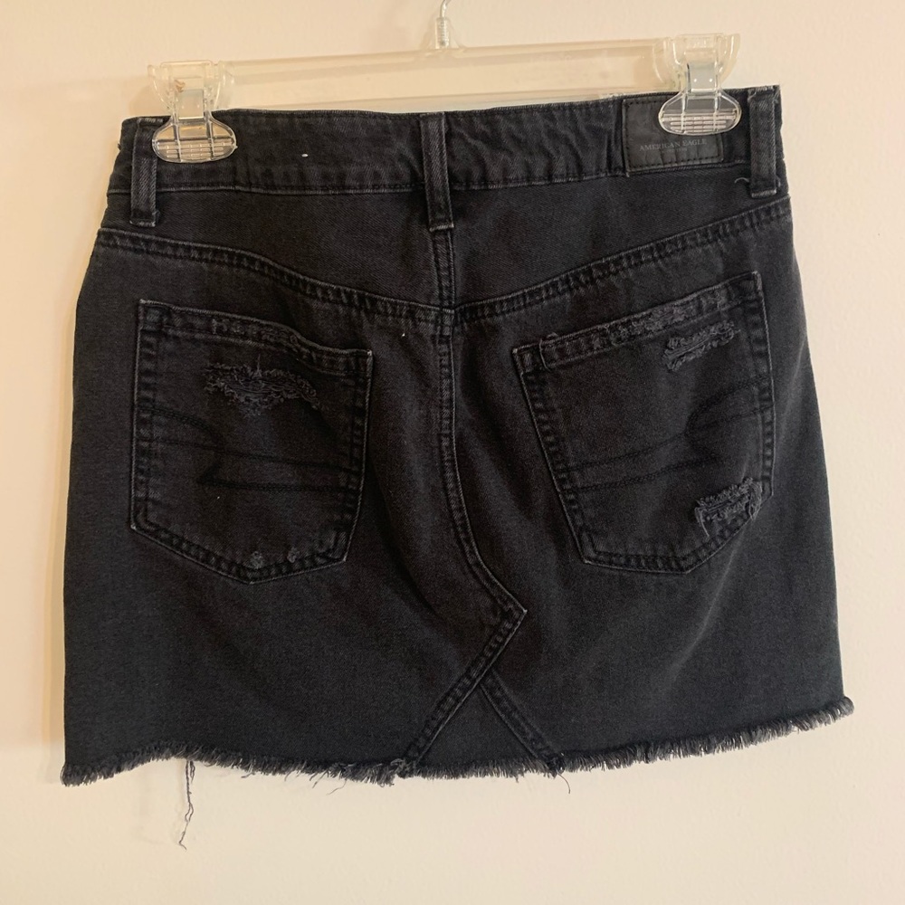 American eagle jean skirt